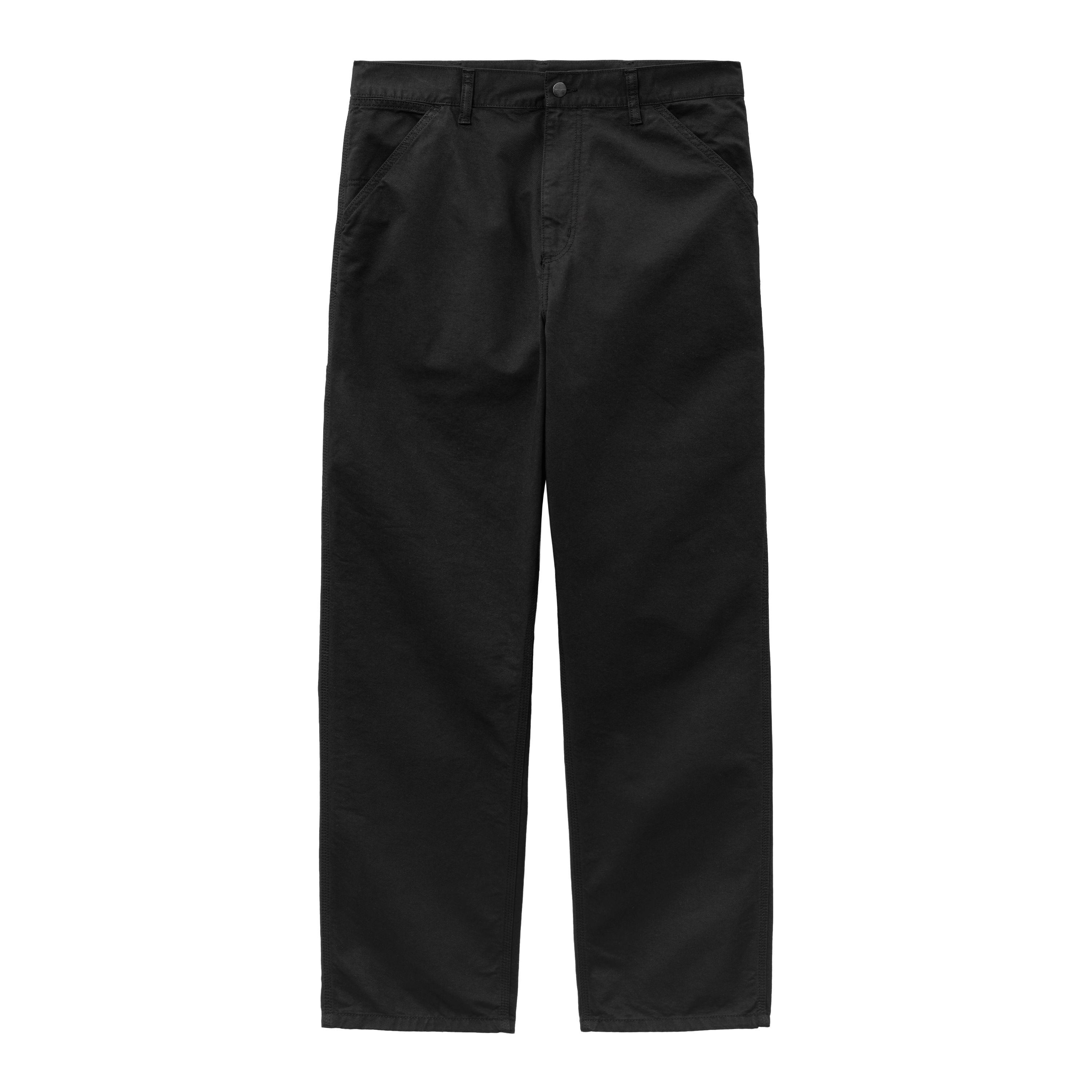 Carhartt WIP Single Knee Pant in Schwarz
